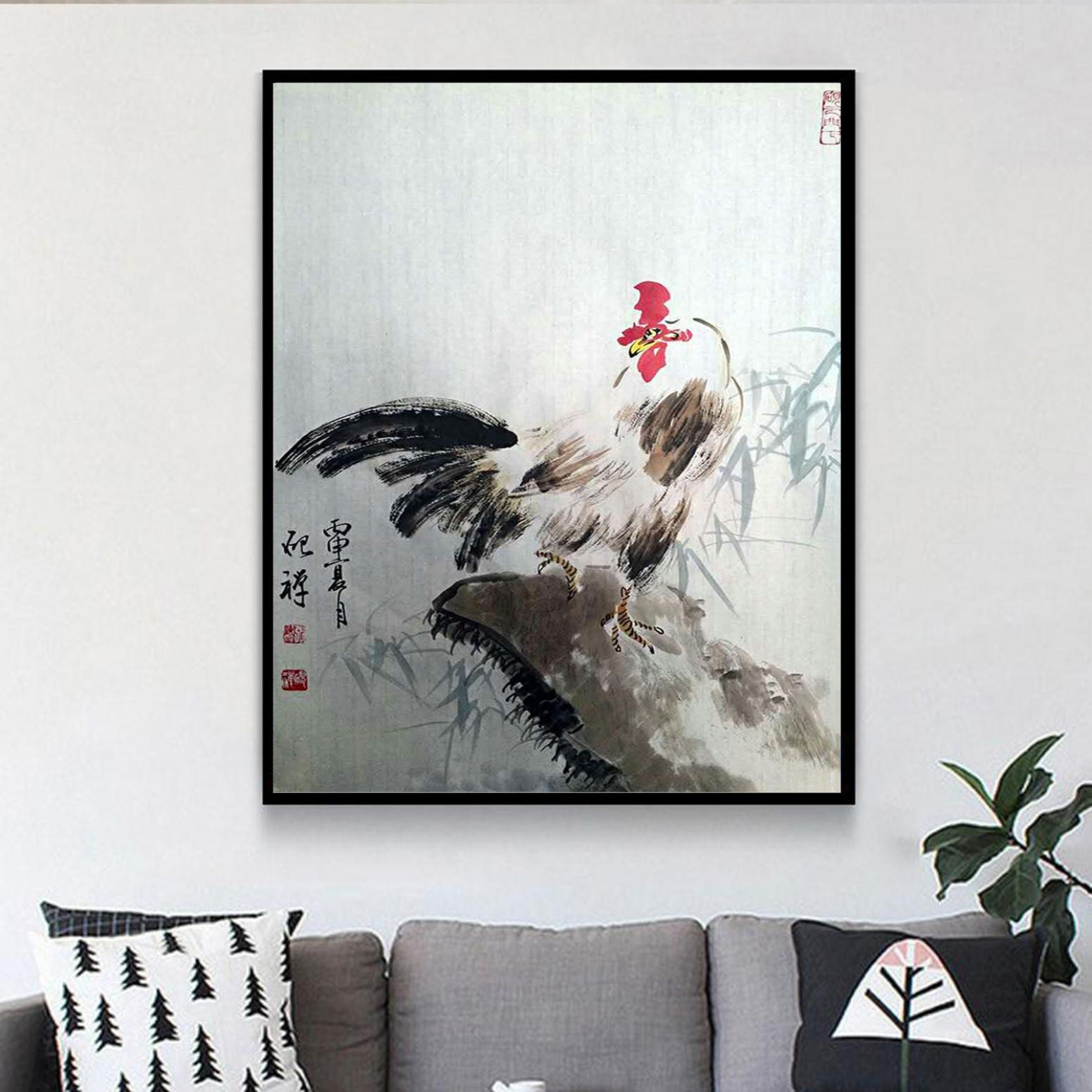 张清永国画作品《【雄立】作者张清永》【图3】