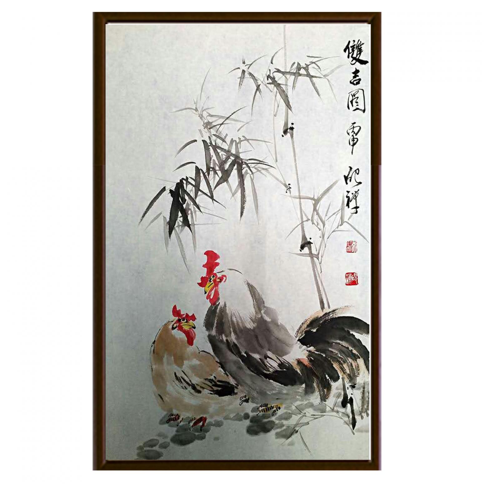 张清永国画作品《【双吉图】作者张清永》【图2】