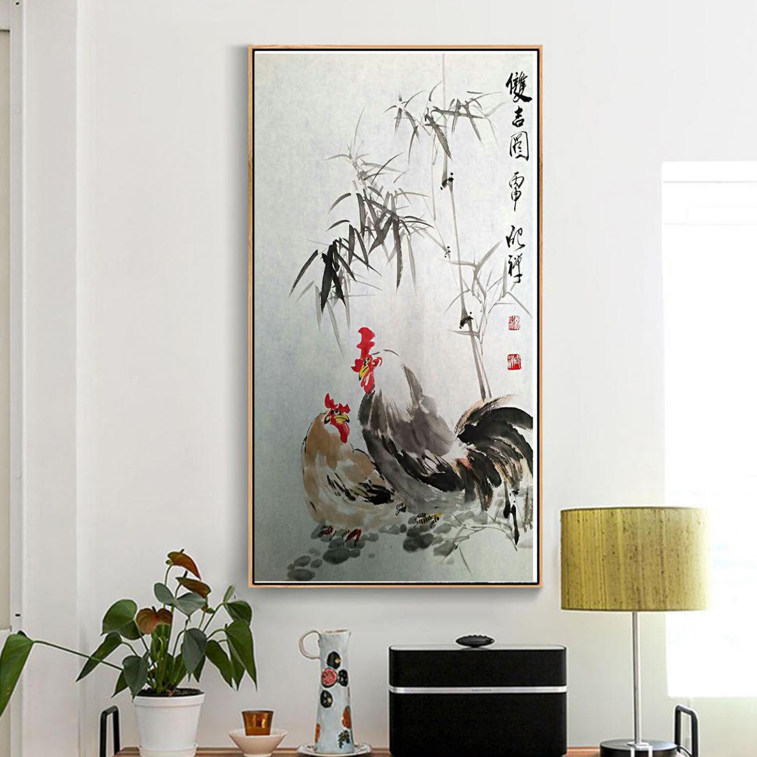 张清永国画作品《【双吉图】作者张清永》【图3】