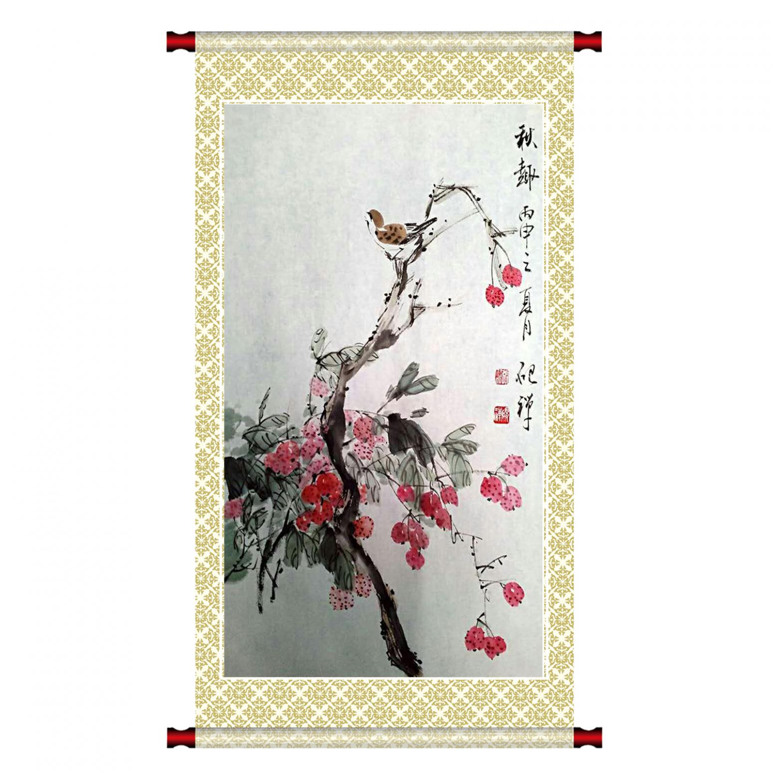 张清永国画作品《【秋趣】作者张清永》【图1】