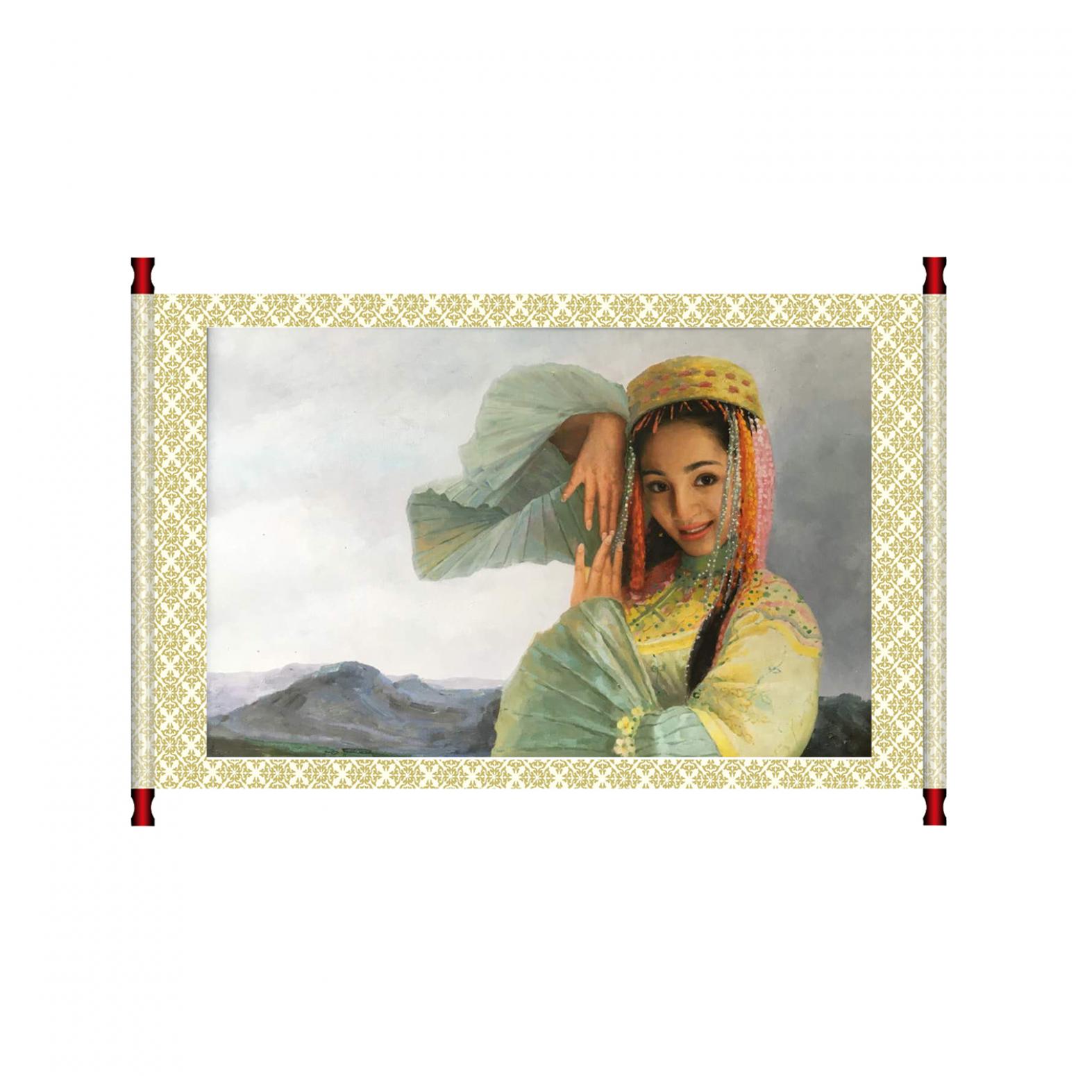 周海波油画作品《【蝶舞】作者周海波》【图1】