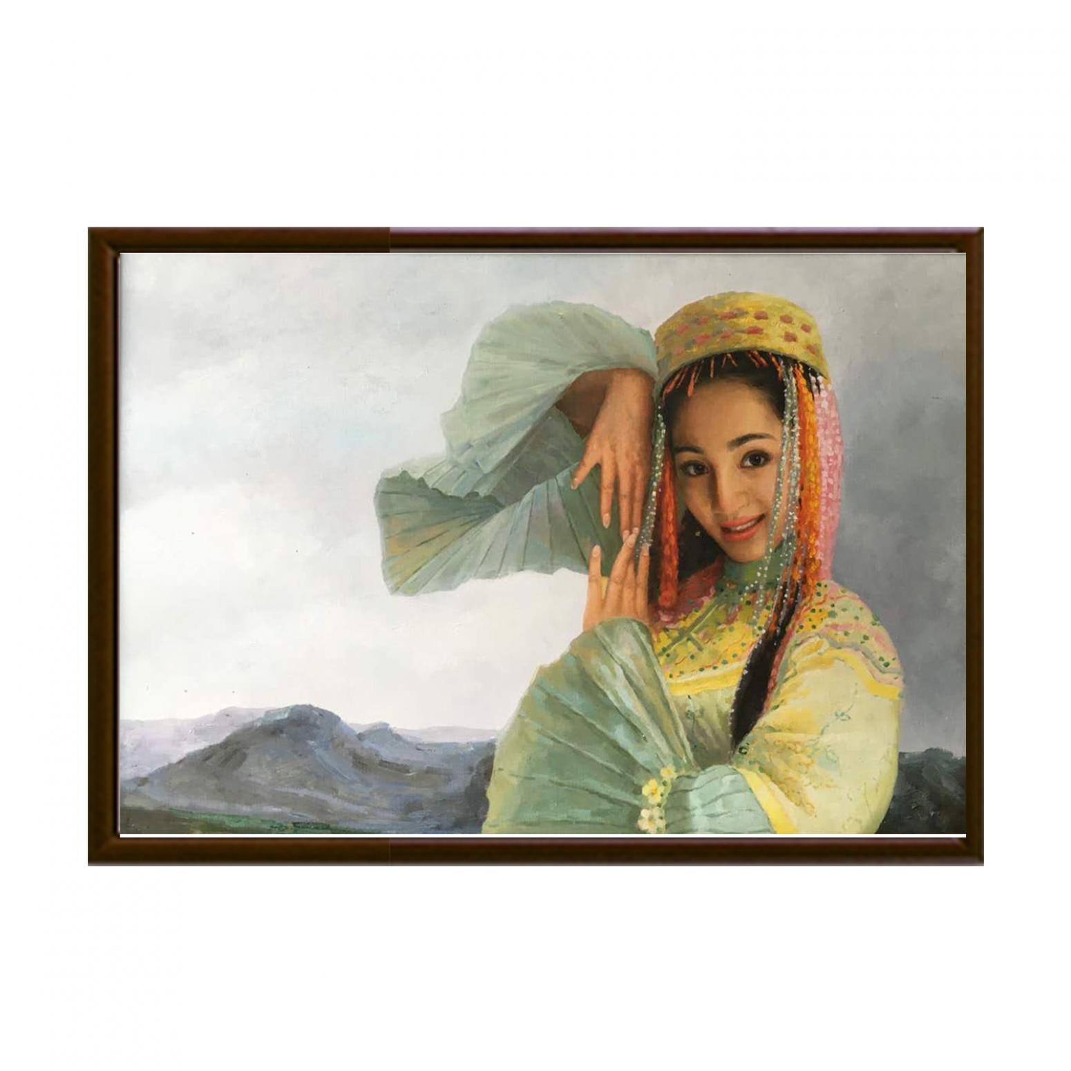 周海波油画作品《【蝶舞】作者周海波》【图2】