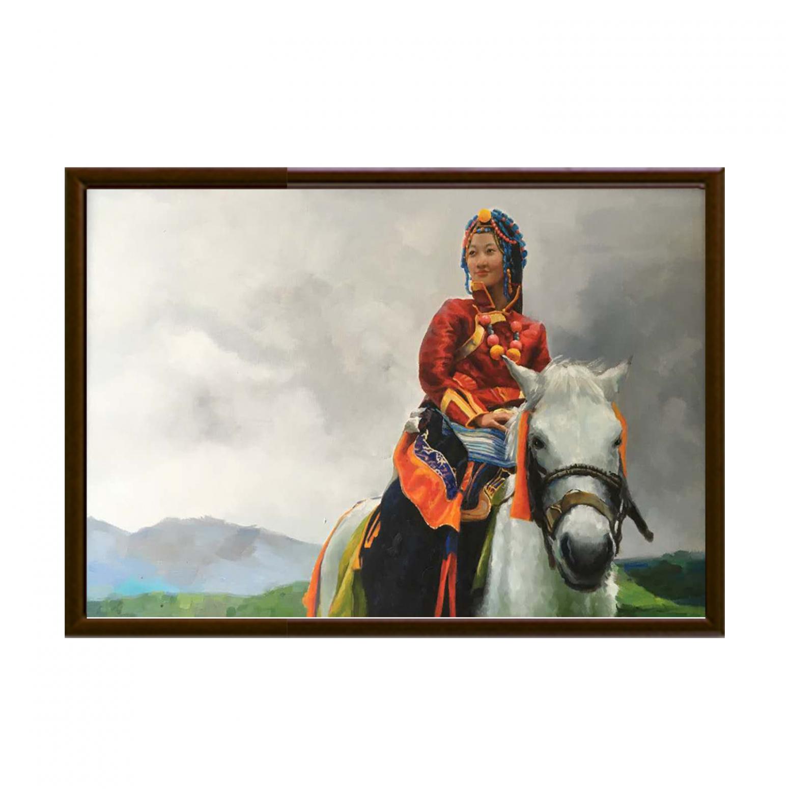 周海波油画作品《【又见春风】作者周海波》【图2】