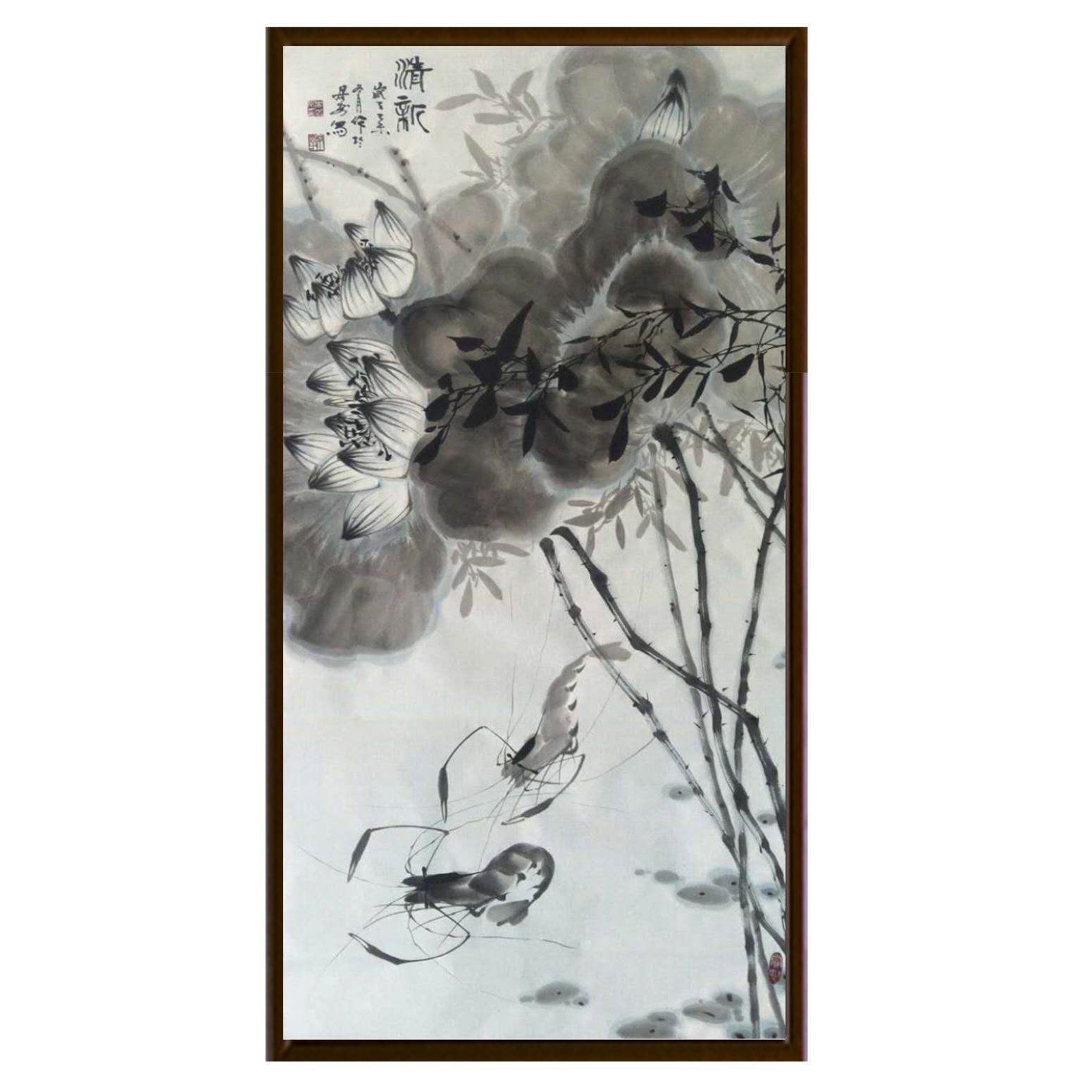 周居安国画作品《【清新】作者周居安》【图2】