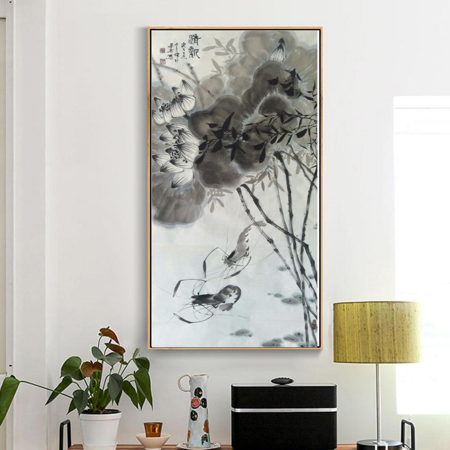 周居安国画作品《【清新】作者周居安》【图3】