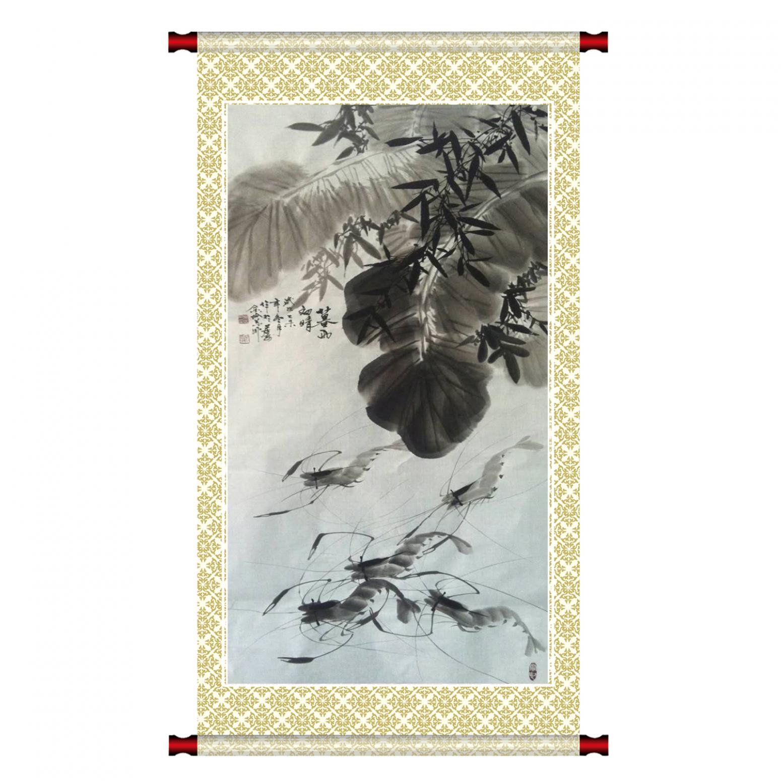 周居安国画作品《【芭蕉情】作者周居安》【图1】