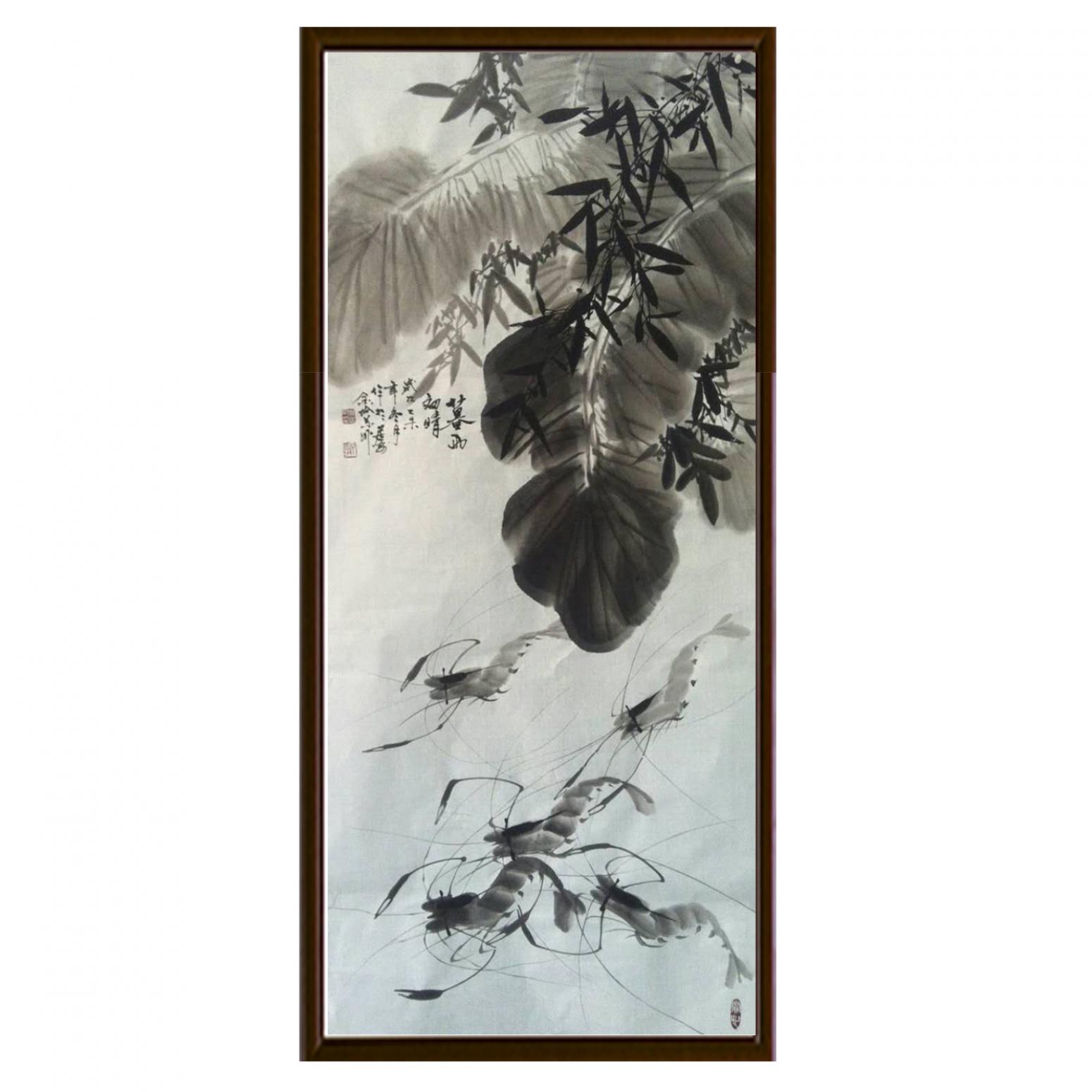 周居安国画作品《【芭蕉情】作者周居安》【图2】