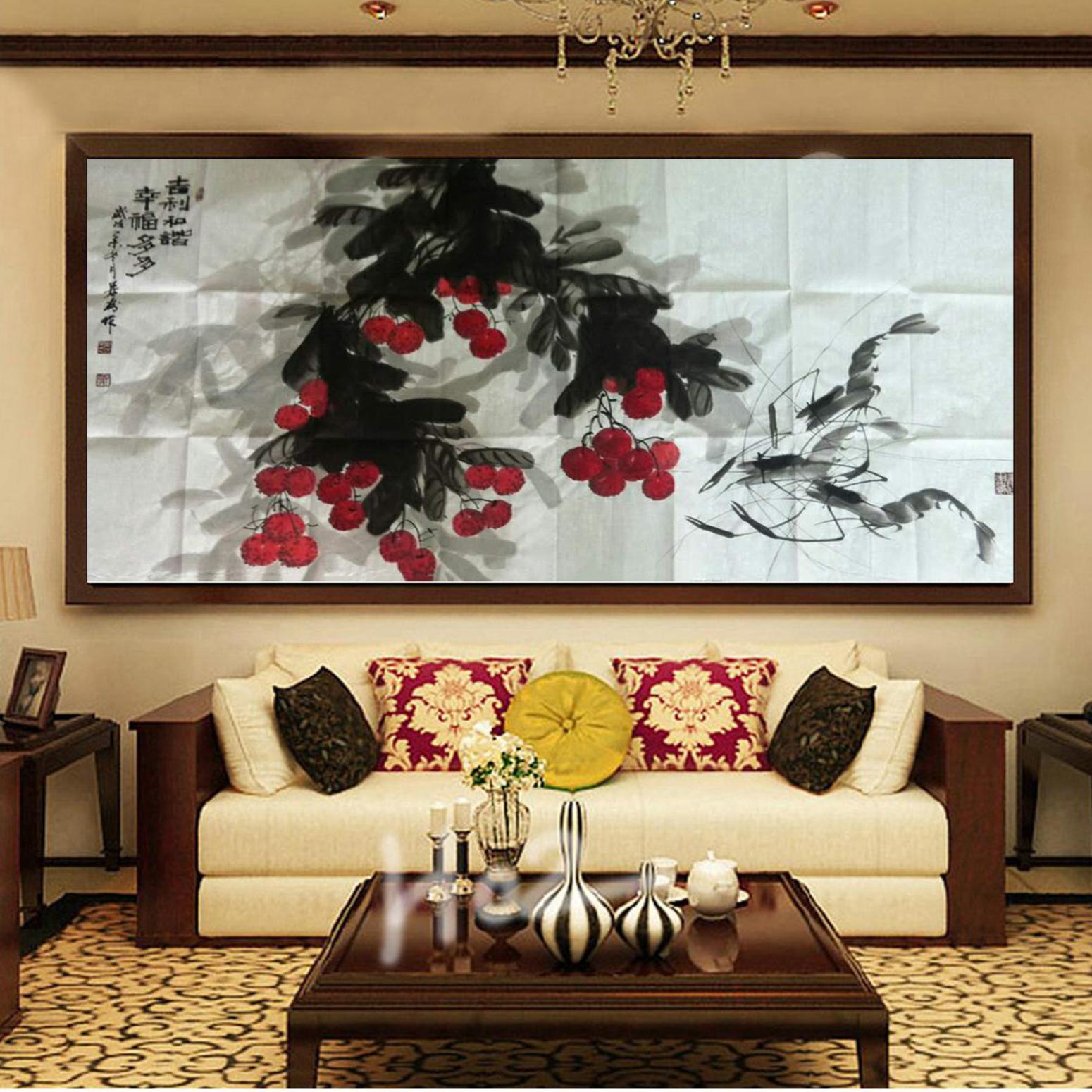 周居安国画作品《【吉利和谐】作者周居安》【图3】