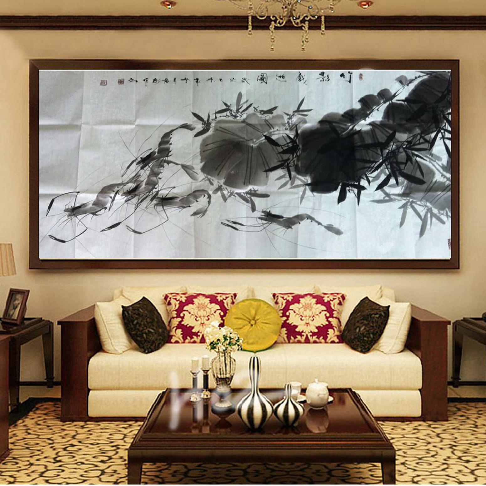 周居安国画作品《【竹影】作者周居安》【图3】