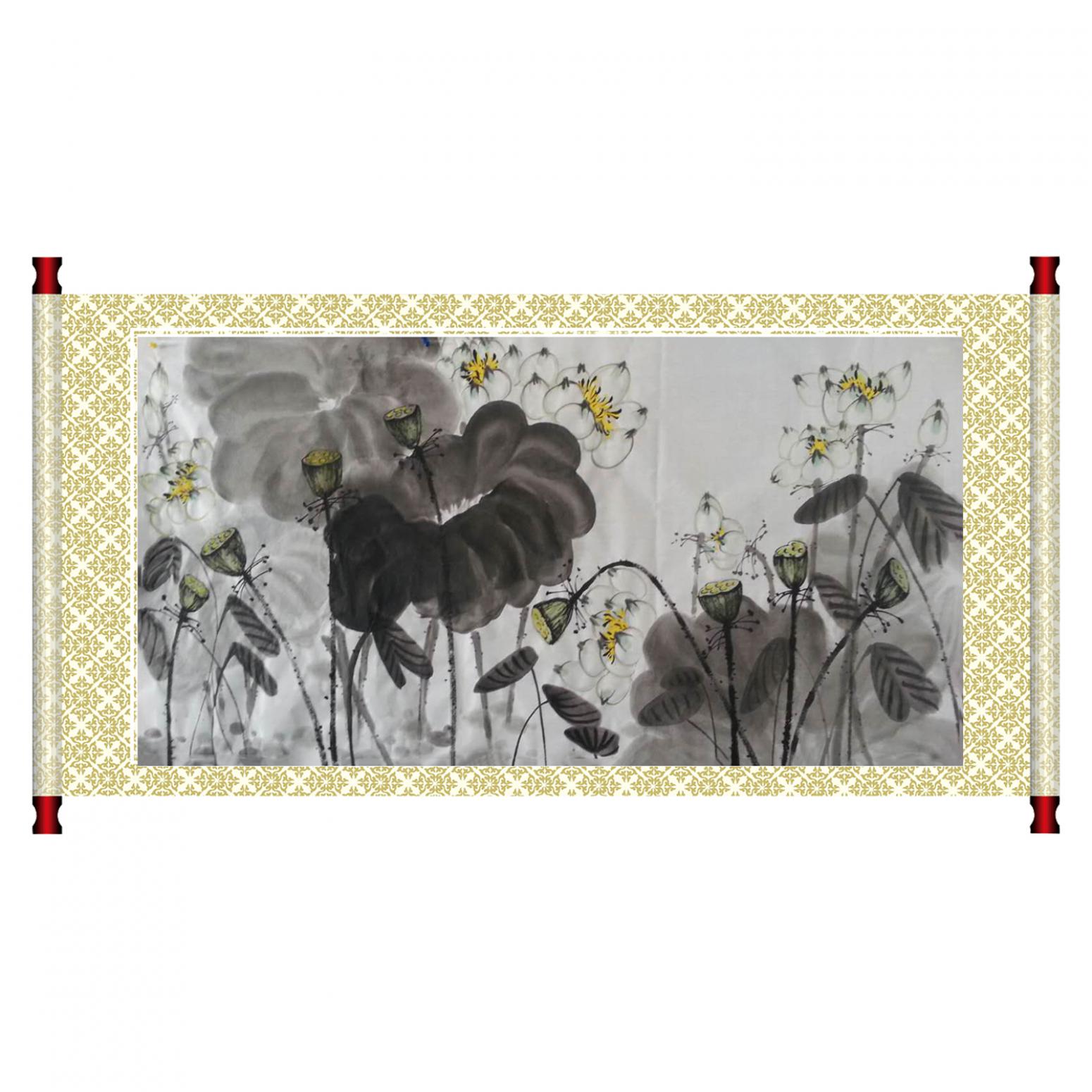 周居安国画作品《【莲子】作者周居安》【图1】