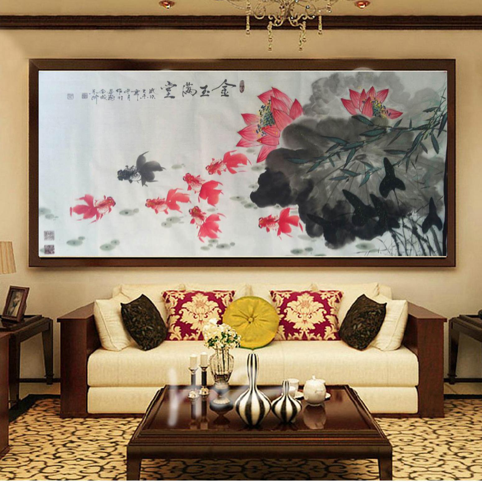 周居安国画作品《【金玉满堂】作者周居安》【图3】