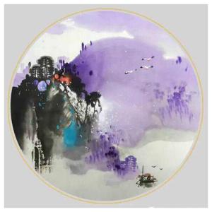 徐国人国画作品《【山水1】作者徐国人》价格2400.00元