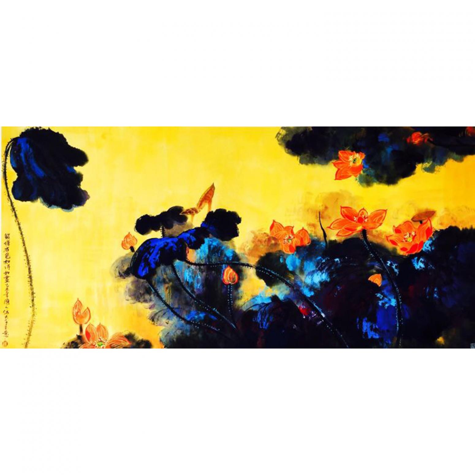 徐国人国画作品《【花4】作者徐国人》