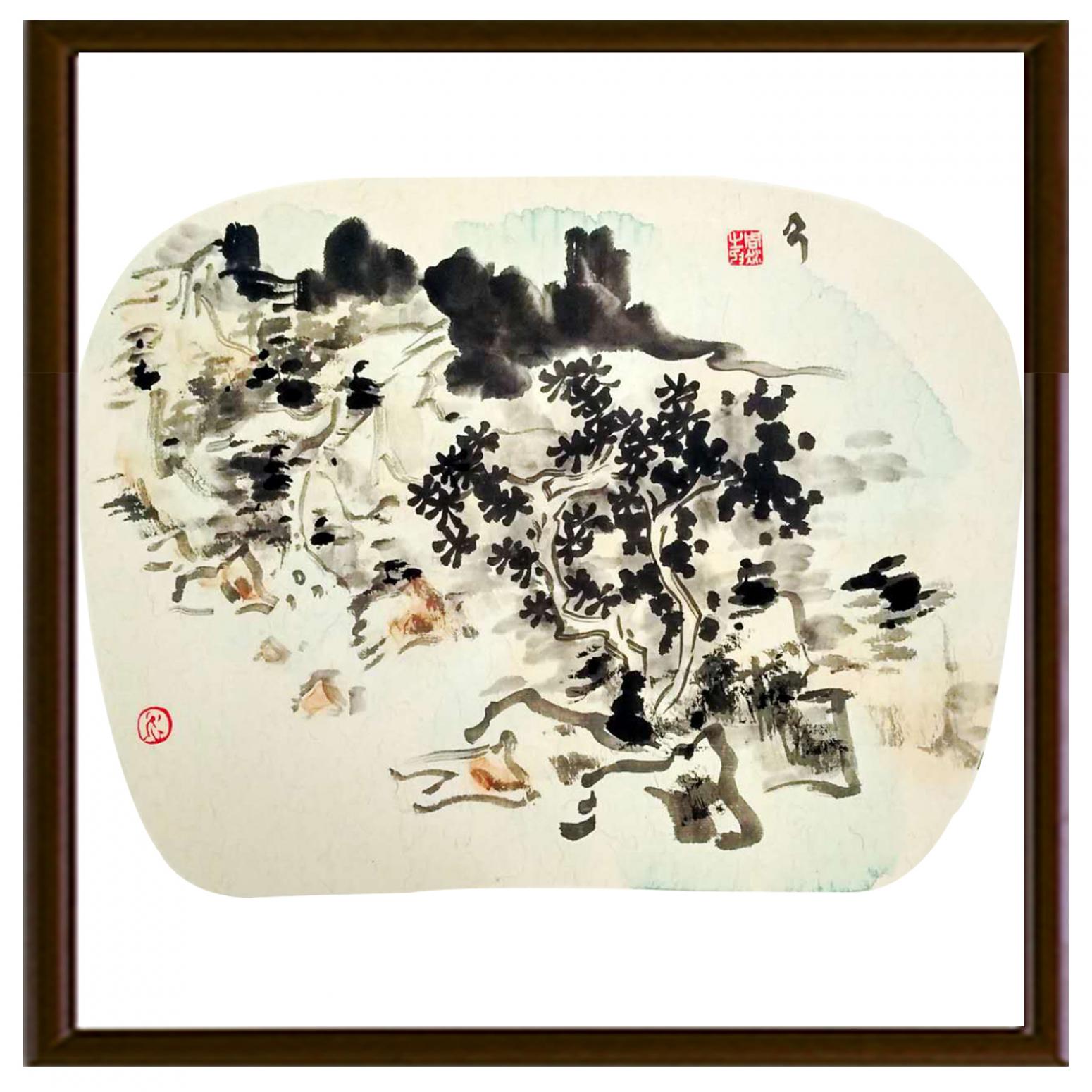 周现宏国画作品《【无名 软卡纸】作者周现宏》【图2】