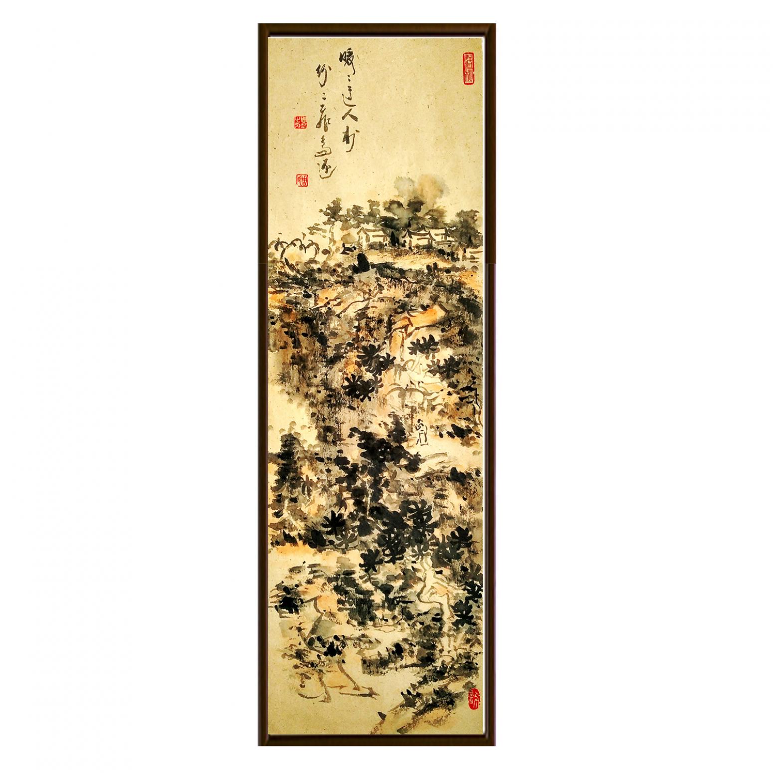 周现宏国画作品《【仿古小条幅】作者周现宏》【图2】