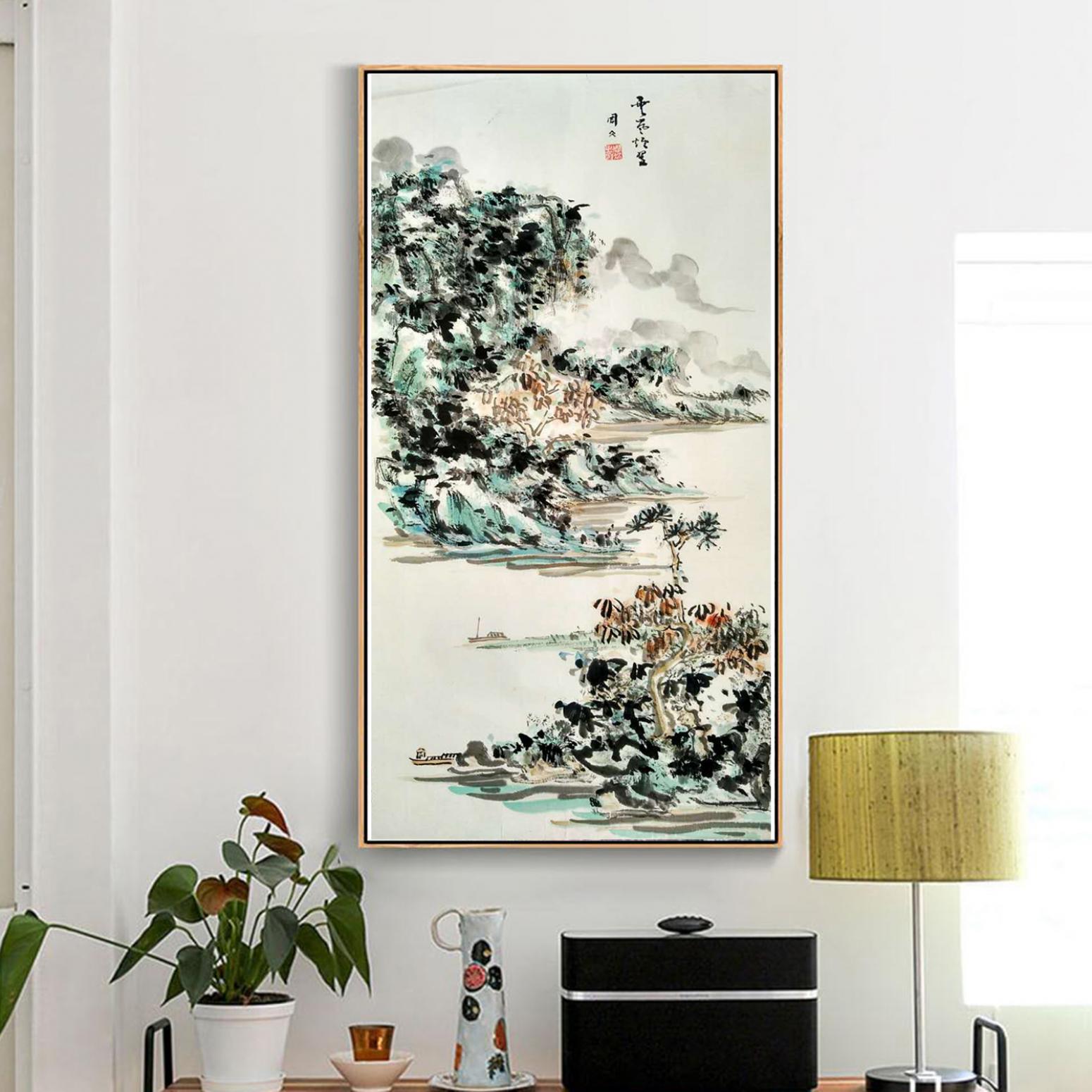 周现宏国画作品《【渔猎】作者周现宏》【图3】