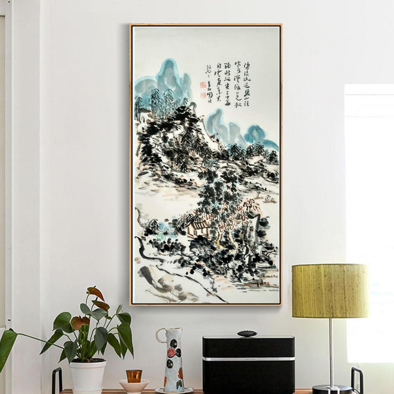 周现宏国画作品《【海角一边】作者周现宏》【图3】