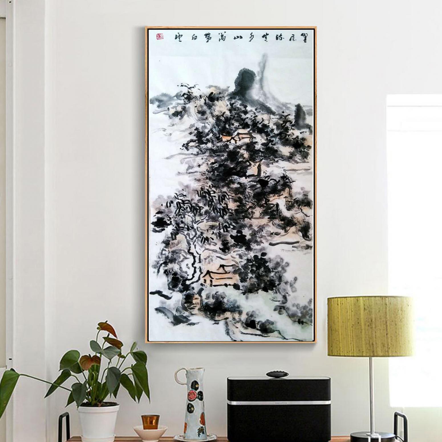 周现宏国画作品《【万里雪藏】作者周现宏》【图3】