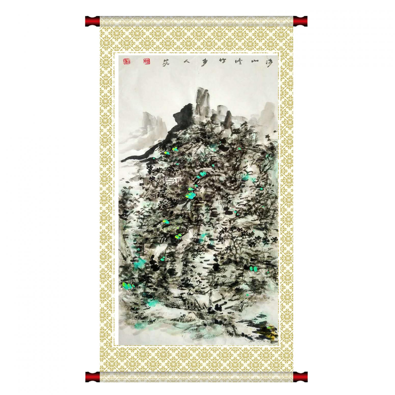 周现宏国画作品《【意境在人】作者周现宏》【图1】