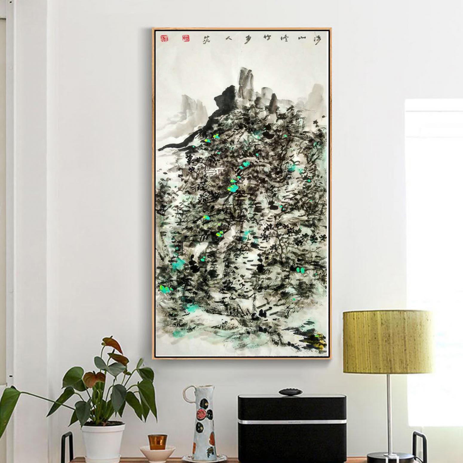 周现宏国画作品《【意境在人】作者周现宏》【图3】