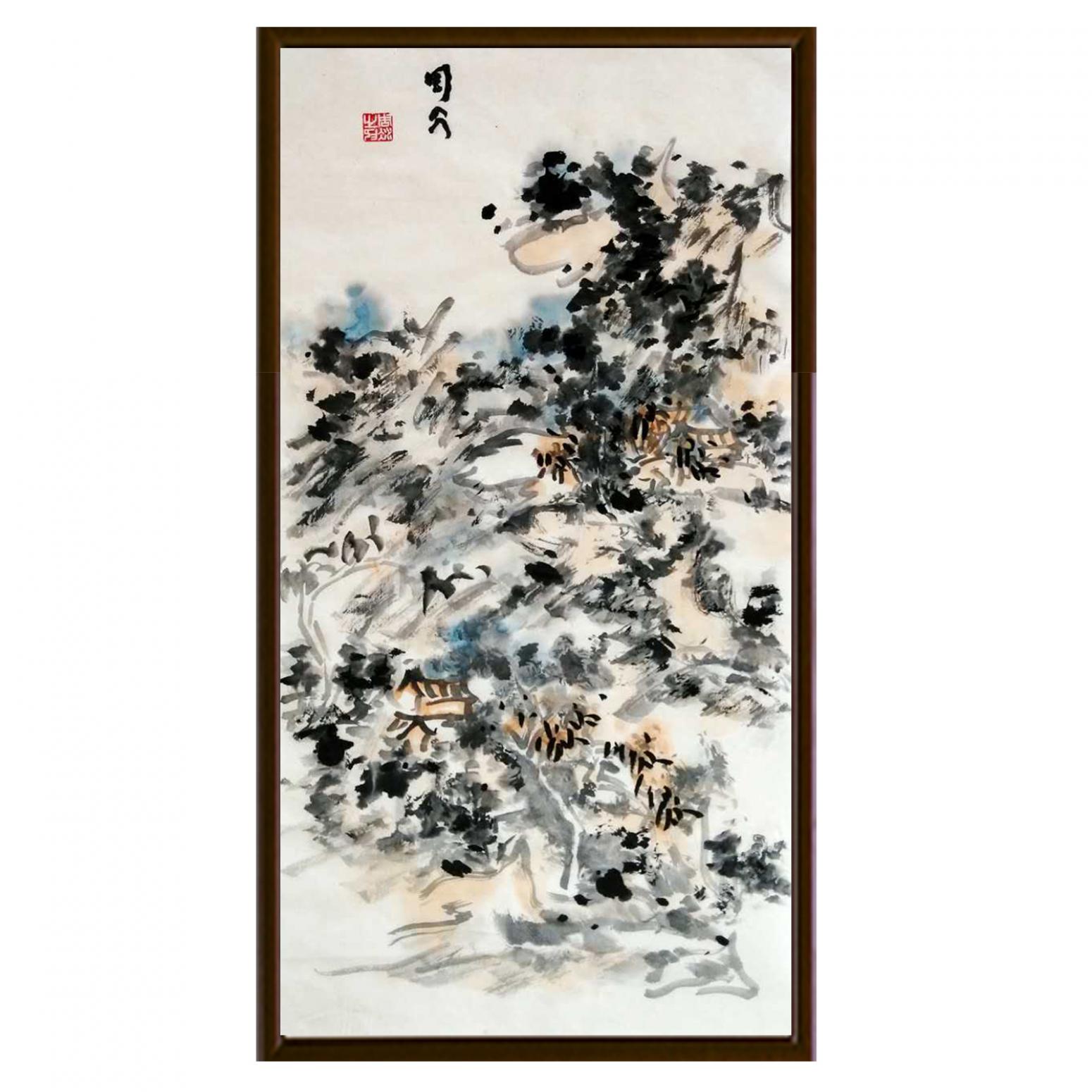 周现宏国画作品《【谜 系列一】作者周现宏》【图2】