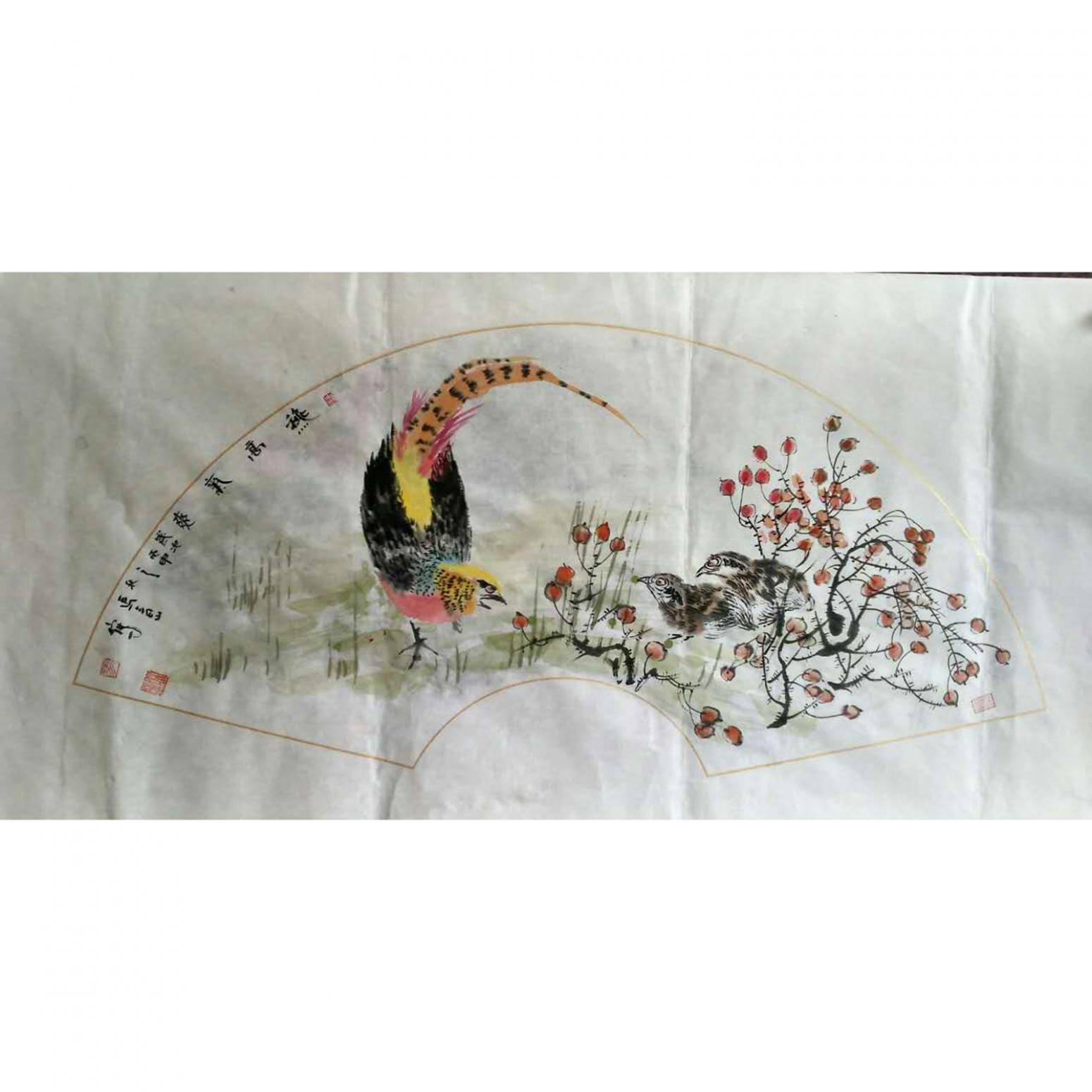 马青山国画作品《【花鸟1】作者马青山》