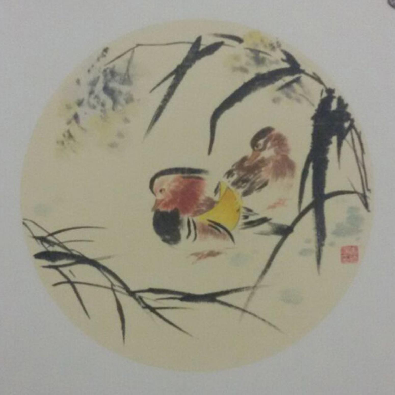 朱德宾国画作品《【花鸟1】作者朱德宾》【图0】