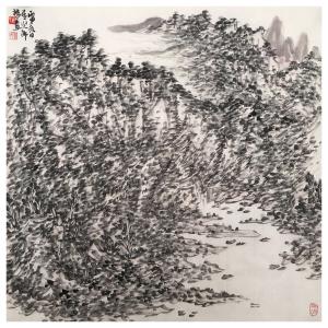 郎祎国画作品《【雪】作者郎祎》价格48000.00元