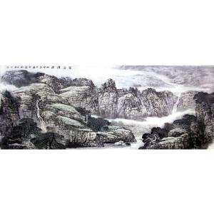 蔡永田国画作品《【翠谷清幽】作者蔡永田》价格1000.00元