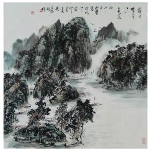 丁国祥国画作品《【山水1】作者丁国祥》价格960.00元