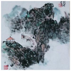 丁国祥国画作品《【山水3】作者丁国祥》价格960.00元