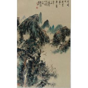 丁国祥国画作品《【山水9】作者丁国祥》价格1920.00元