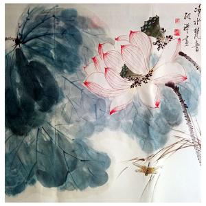 张清永国画作品《【净化梵音1】作者张清永》价格258.00元