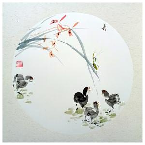 艺术品图片：艺术家张清永国画作品名称《【花鸟3】》价格858.00 元