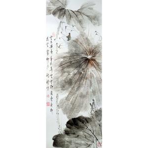 艺术品图片：艺术家张清永国画作品名称《【荷】作者张清永》价格858.00 元