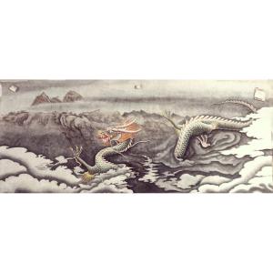 刘安同国画作品《【龙2】作者刘安同》价格48000.00元
