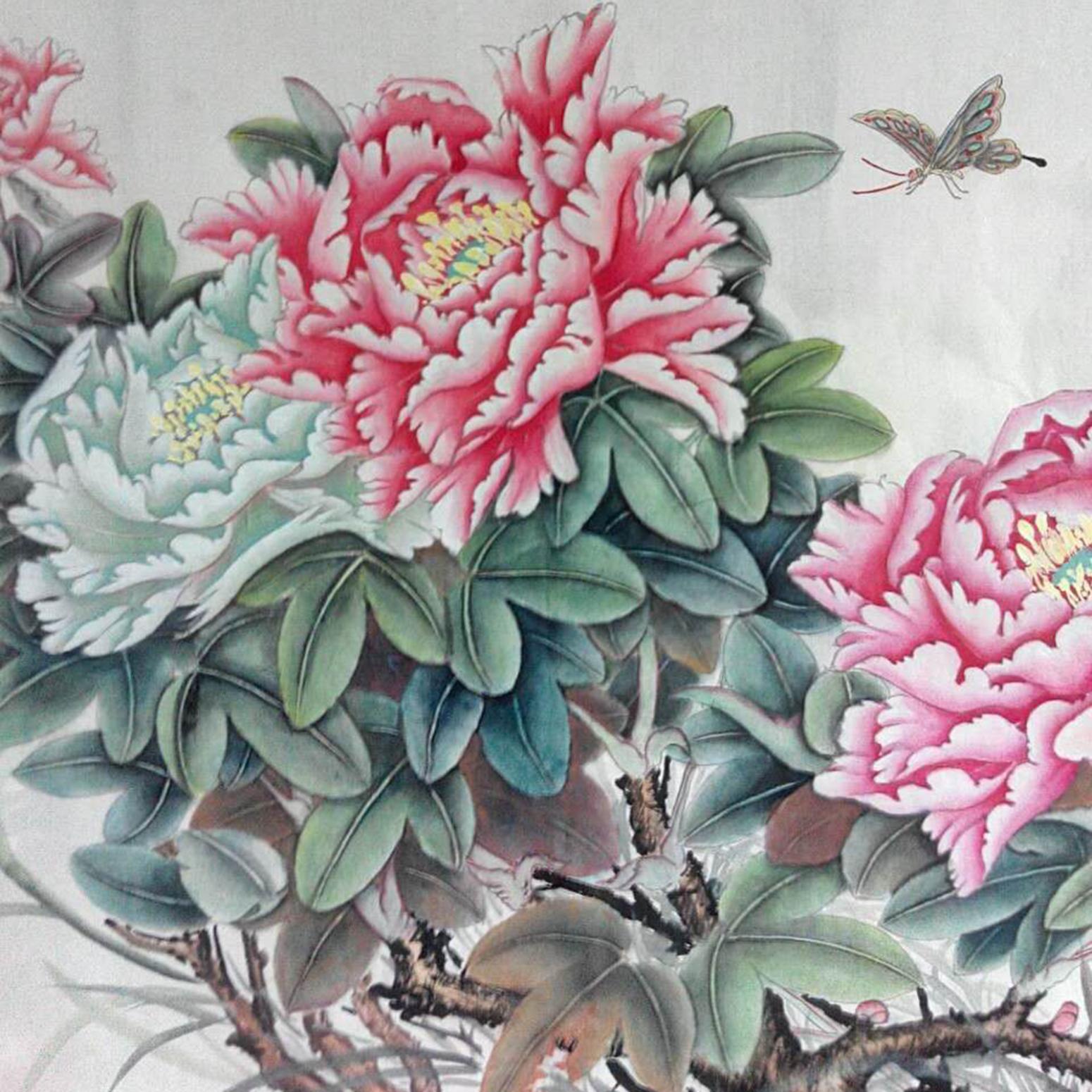 刘安同国画作品《【牡丹6】作者刘安同》【图0】