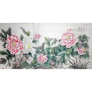 艺术品图片：艺术家刘安同国画作品名称《【牡丹7】作者刘安同》价格11040.00 元