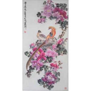 毛世英国画作品《【锦上添花】作者毛世英》价格28800.00元