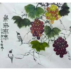 艺术品图片：艺术家邢华林国画作品名称《【紫气东来3】作者邢华林》价格960.00 元