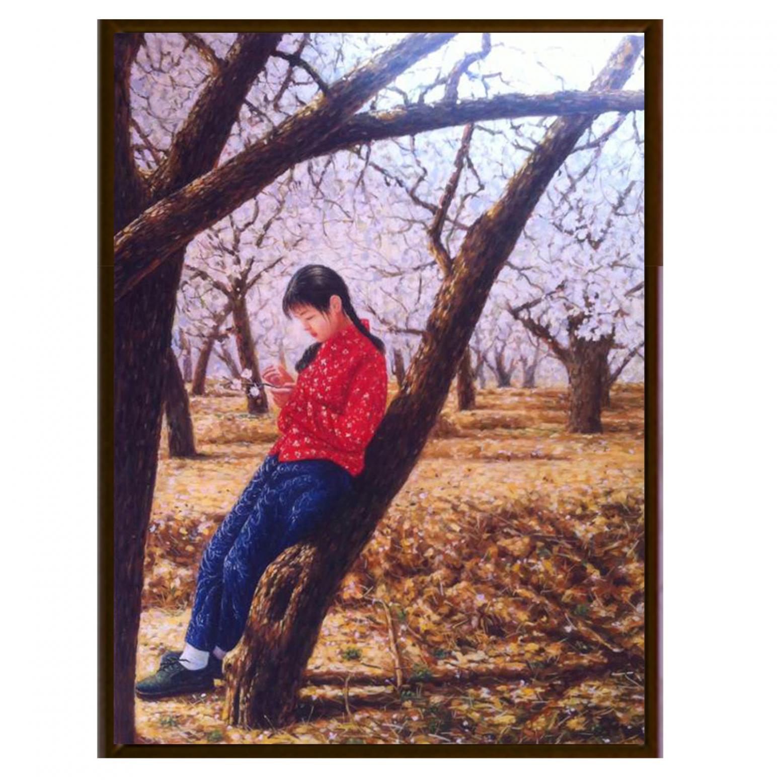 凌振宁油画作品《【踩景】作者凌振宁》【图2】