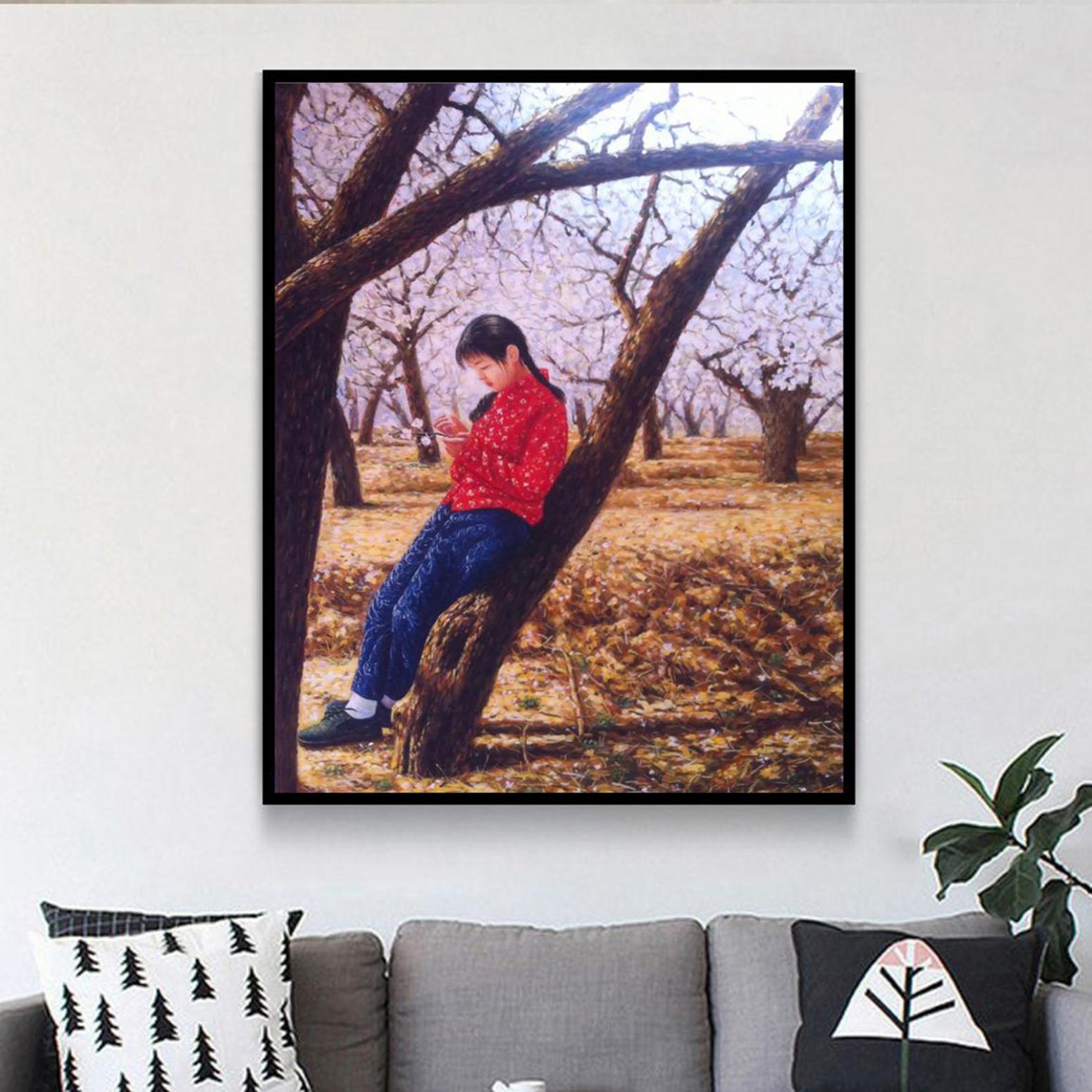 凌振宁油画作品《【踩景】作者凌振宁》【图3】