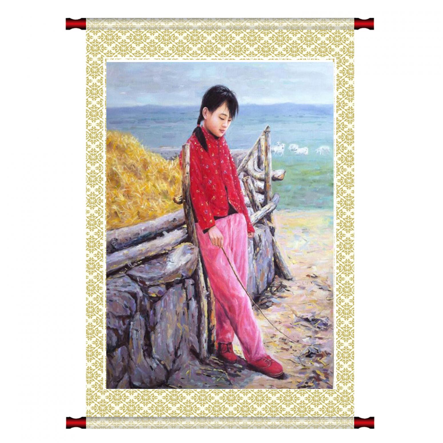 凌振宁油画作品《【回忆】作者凌振宁》【图1】