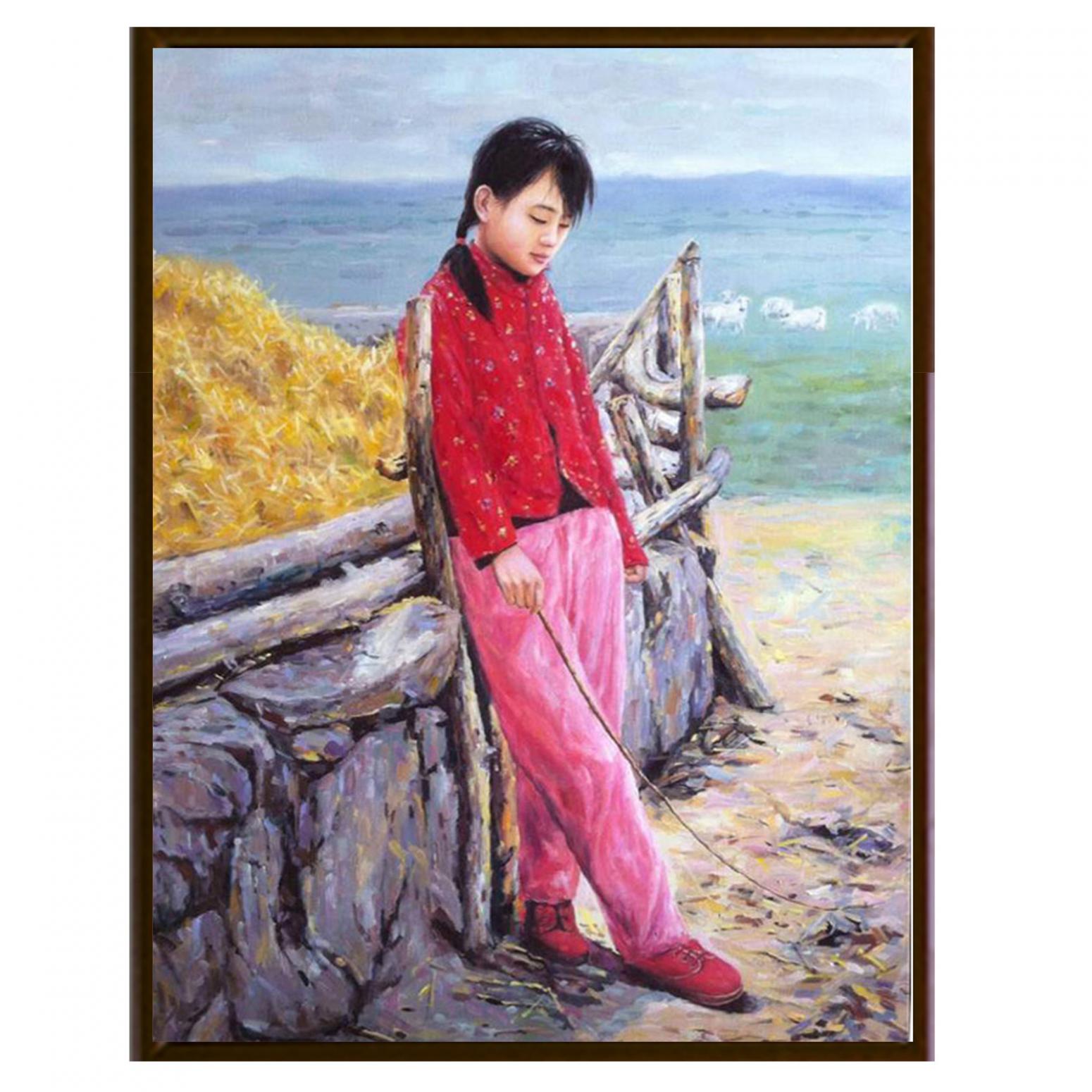 凌振宁油画作品《【回忆】作者凌振宁》【图2】