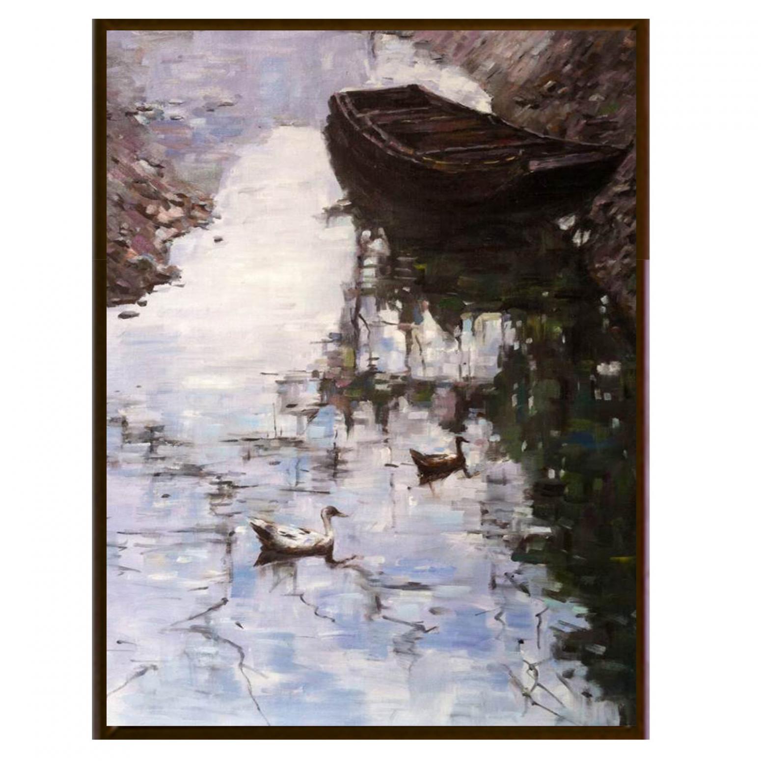 凌振宁油画作品《【油画 风景】作者凌振宁》【图2】