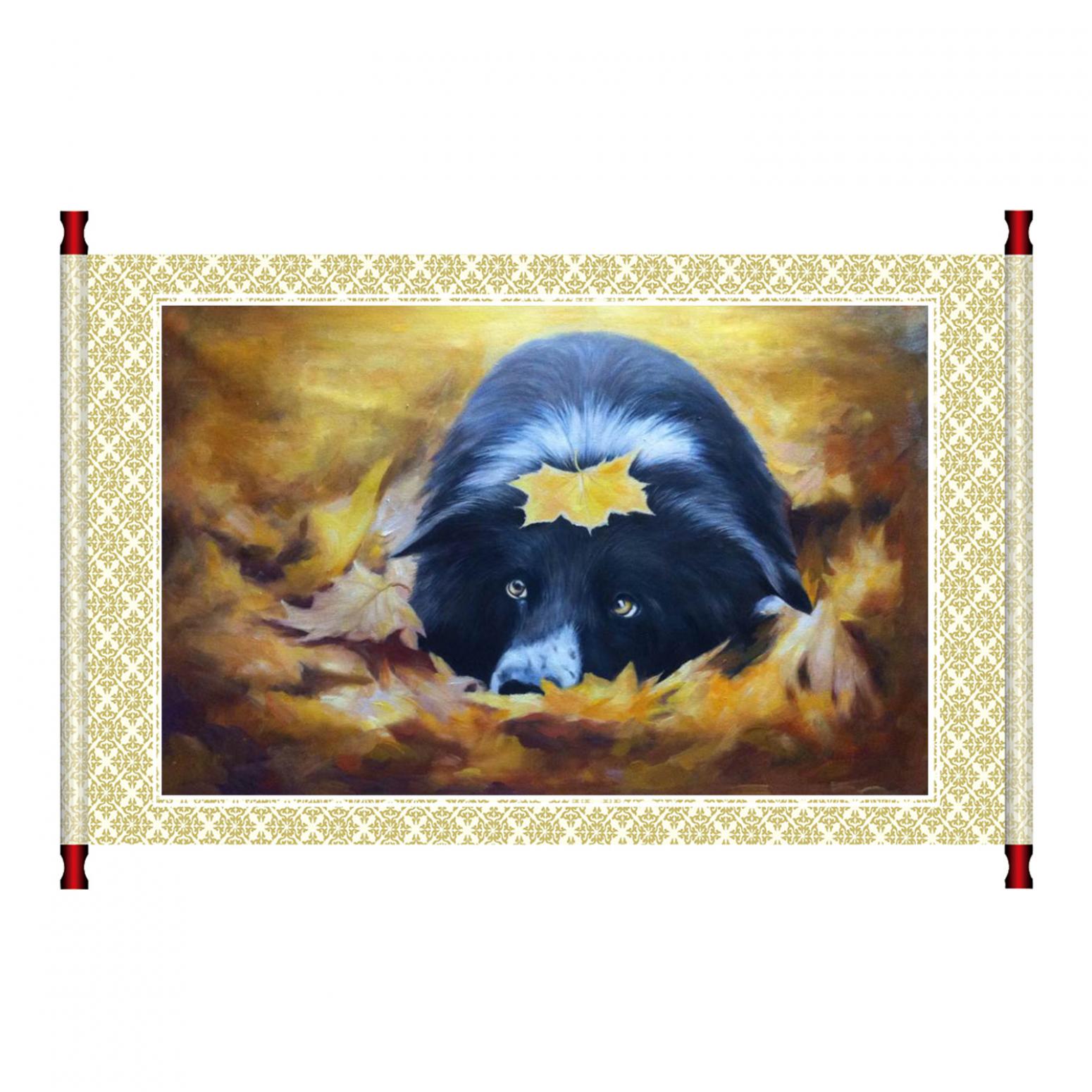 凌振宁油画作品《【动物 油画】作者凌振宁》【图1】