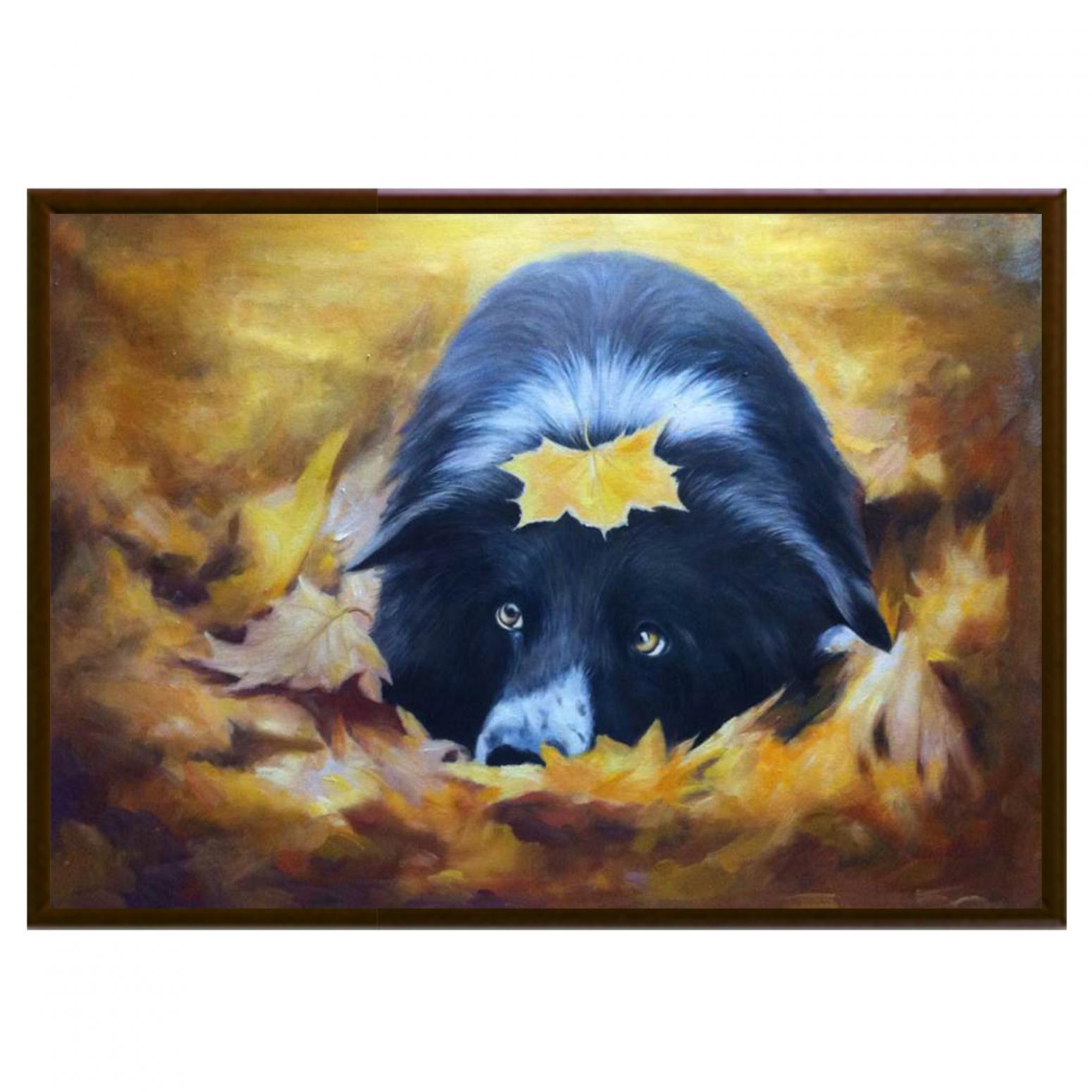 凌振宁油画作品《【动物 油画】作者凌振宁》【图2】