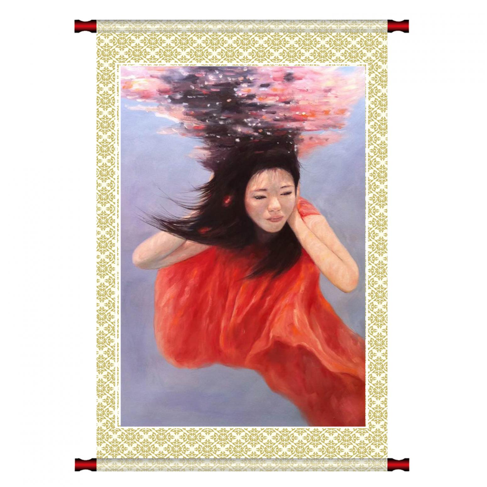 凌振宁油画作品《【人物油画1】作者凌振宁》【图1】