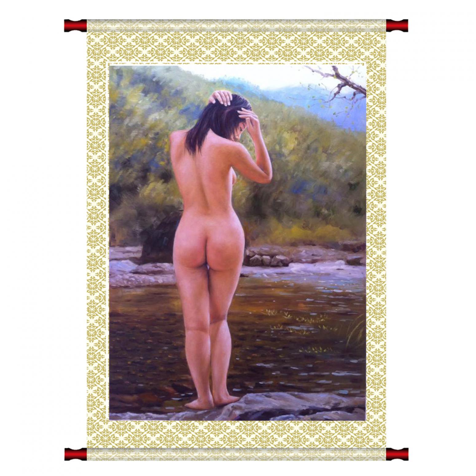 凌振宁油画作品《【人物油画2】作者凌振宁》【图1】