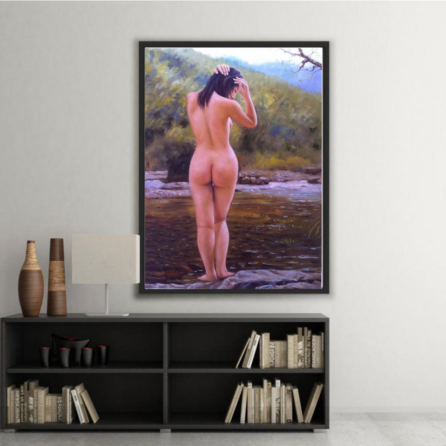 凌振宁油画作品《【人物油画2】作者凌振宁》【图3】